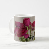 Mug Ranunculus Photographie Fleur Originale V5 Pour El (Devant gauche)