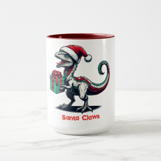 Mug rapace de Noël Santa hat (Centre)