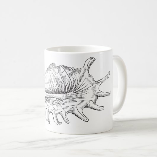Mug Rapana Seashell (Devant droit)
