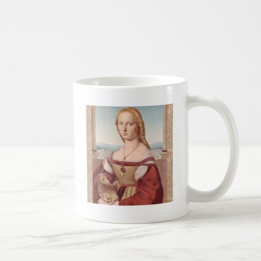 Mug Raphael Dame et la Licorne Classique beaux-arts (Droite)
