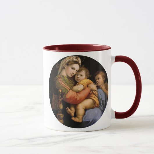 Mug Raphael , Madonna della seggiola (Droite)