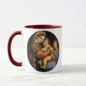 Mug Raphael , Madonna della seggiola (Gauche)