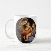 Mug Raphael , Madonna della seggiola (Gauche)