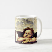 Mug Raphael : Putti, Détail de la Vierge Sixtine, (Devant droit)