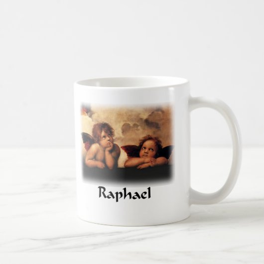 Mug Raphael Sanzio - anges (détail) (Droite)