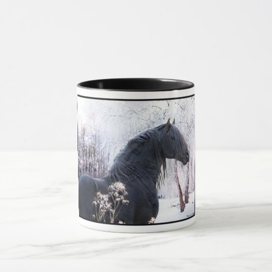 Mug "Raphael & Snowy Trees" (Centre)