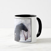 Mug "Raphael & Snowy Trees" (Devant droit)