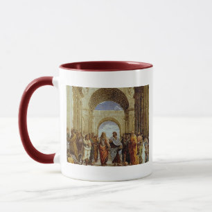 Mug Raphael's "The School of Athens" Détail vers 1511