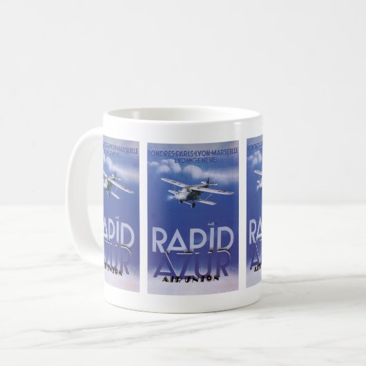 Mug Rapid Azur (Devant gauche)