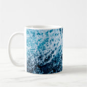 Mug Rapid sea while sailing ship. Dramatic and picture (Gauche)