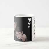 Mug Rappel d'anniversaire Date de naissance Modèle pho (Centre)