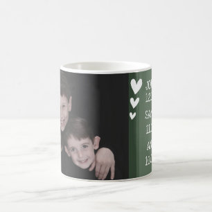 Mug Rappel d'anniversaire pour grand-parents Modèle ph