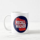 Mug Rappel du gouverneur Scott Walker (Gauche)