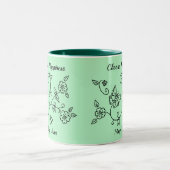 Mug Rappel Papillon Vert (Centre)