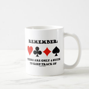 Mug Rappelez-Vous : Il N'Y A Que 4 Costumes Pour Garde