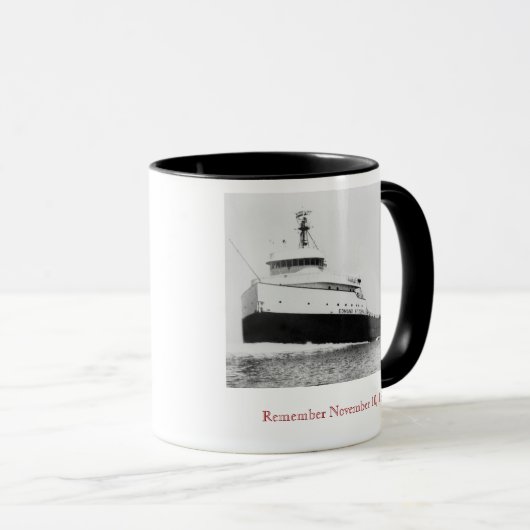 Mug Rappelez-vous : L'exploit d'Edmund Fitzgerald. (Devant droit)