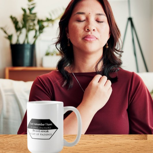 Mug Rappelez-vous simplement : Mémoire longue, esprit