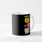 Mug Rappels de santé mentale (Devant droit)