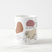 Mug Rappels quotidiens Affirmation positive (Centre)