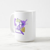 Mug Rapport d'analyse financière Argent Loupe (Devant gauche)
