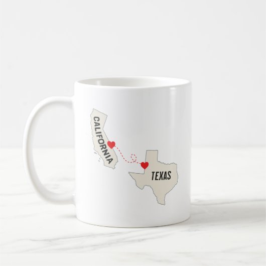 Mug Rapports de longue distance de la Californie et du (Gauche)