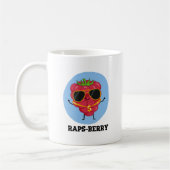 Mug Raps-berry Funny Rapper Raspberry Pun (Gauche)