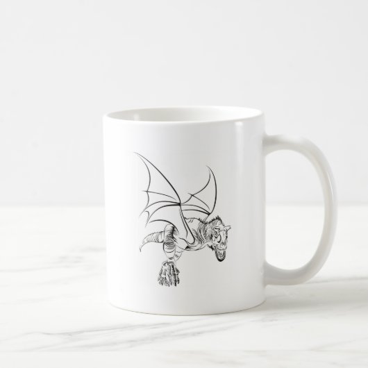 Mug Raptor ailé / Tribal (Droite)