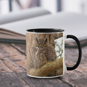 Mug Raptor de la Chouette à la corne des Grands-Cornes