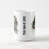 Mug Raptor Dinosaur Jurassique Personnalisé (Centre)