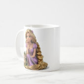 Mug Rapunzel qui pense (Devant gauche)
