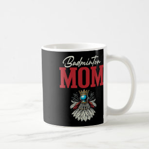 Mug Raquette de badminton pour maman