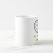 Mug Raquette de tennis et coutume de balle (Centre)