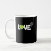 Mug Raquette de tennis "Love" (Gauche)