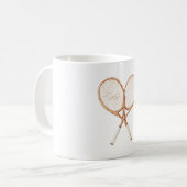 Mug Raquettes de tennis (Devant gauche)