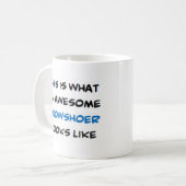 Mug raquettes, génial (Devant gauche)