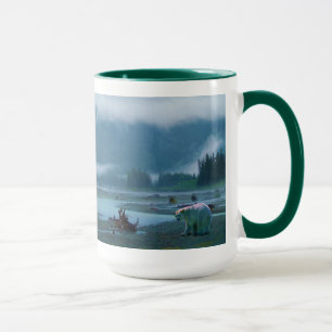 Mug Rare Spirit Bear et Misty BC River