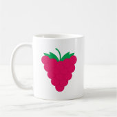 Mug Rasberry Berry Fruit Pink (Gauche)