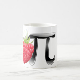 Mug Rasbperry et symbole de pi