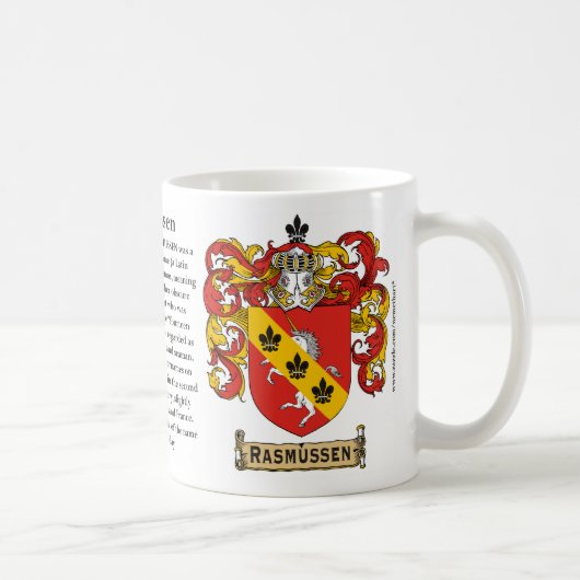 Mug Rasmussen, l'origine, la signification et la crête (Droite)
