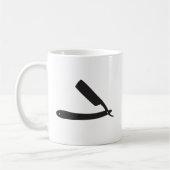Mug rasoir de raseur-coiffeur (Gauche)