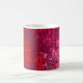 Mug Raspberry Flurry : Art de projection abstrait (Centre)