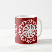 Mug Raspberry Mandala (Devant droit)