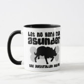 Mug Rassemblement australien de Kelpie (Gauche)
