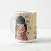 Mug Rassembler les coeurs d'amour Art Coffee Cup (Devant gauche)
