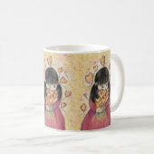 Mug Rassembler les coeurs d'amour Art Cups de café (Devant droit)