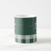 Mug Rassemblez un bon Chat de Buffle Vert et Blanc Aut (Centre)