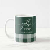 Mug Rassemblez un bon Chat de Buffle Vert et Blanc Aut (Gauche)