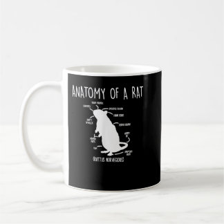 Mug Rat Anatomie souris Lover Rodent Whisperer