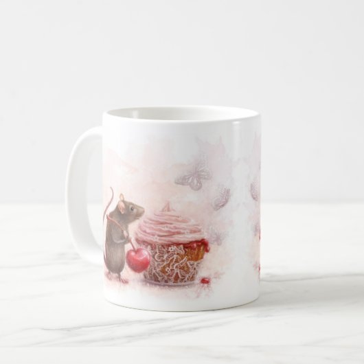 Mug Rat avec le petit gâteau (Devant gauche)