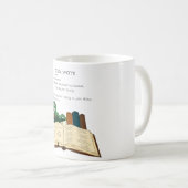 Mug Rat de bibliothèque (Devant droit)